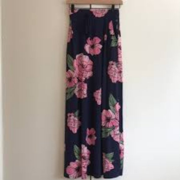 Agnes & Dora Essential Maxi Skirt Peony Print - Picture 2 of 2